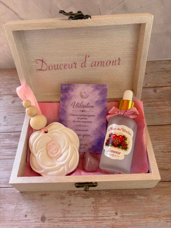 Coffret à parfumer — Douceur d’Amour