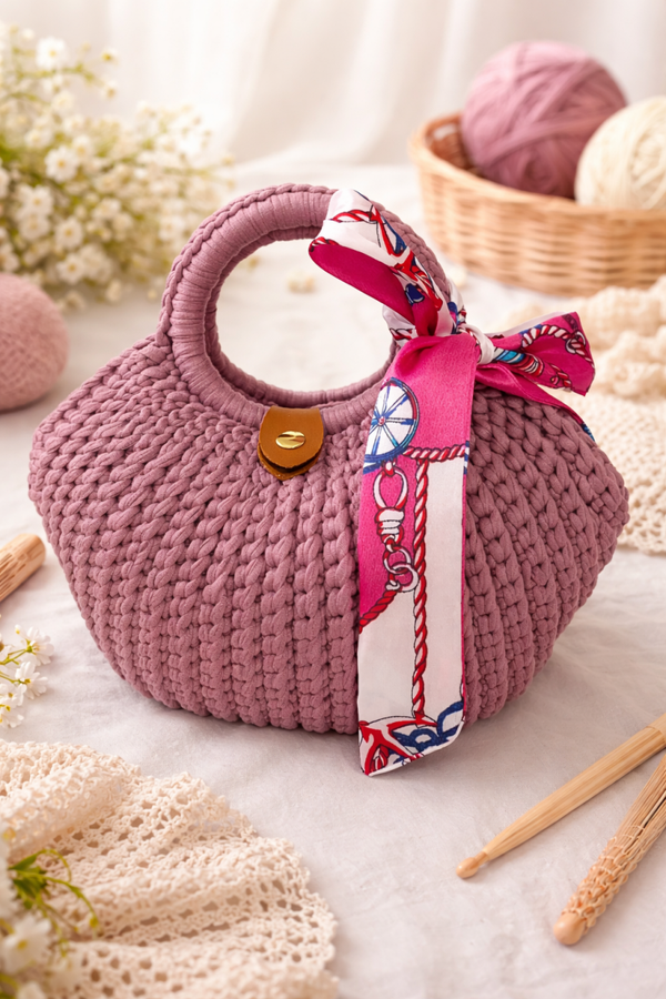 Shell Crochet Bag