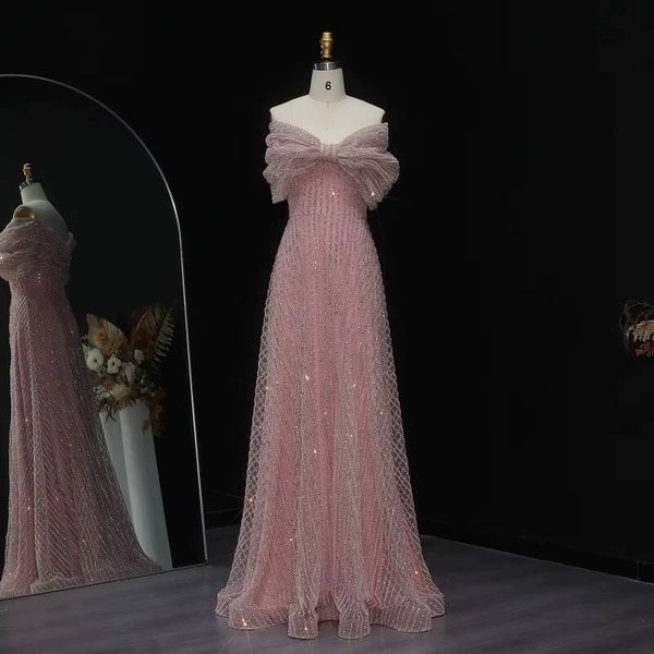 Elegantes Kleid in zartem Rosé 🎀