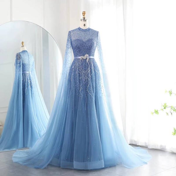 Elegantes Kleid in zartem Hellblau ✨