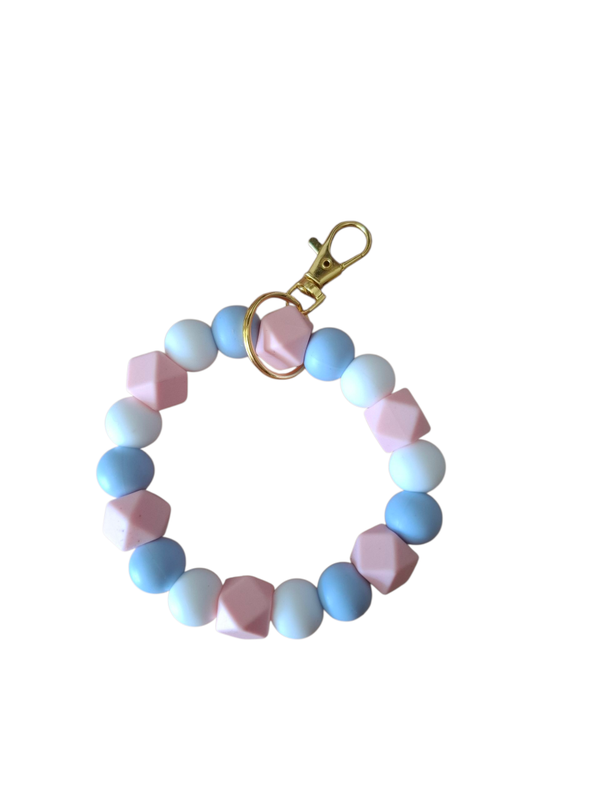 Soft pink blue color