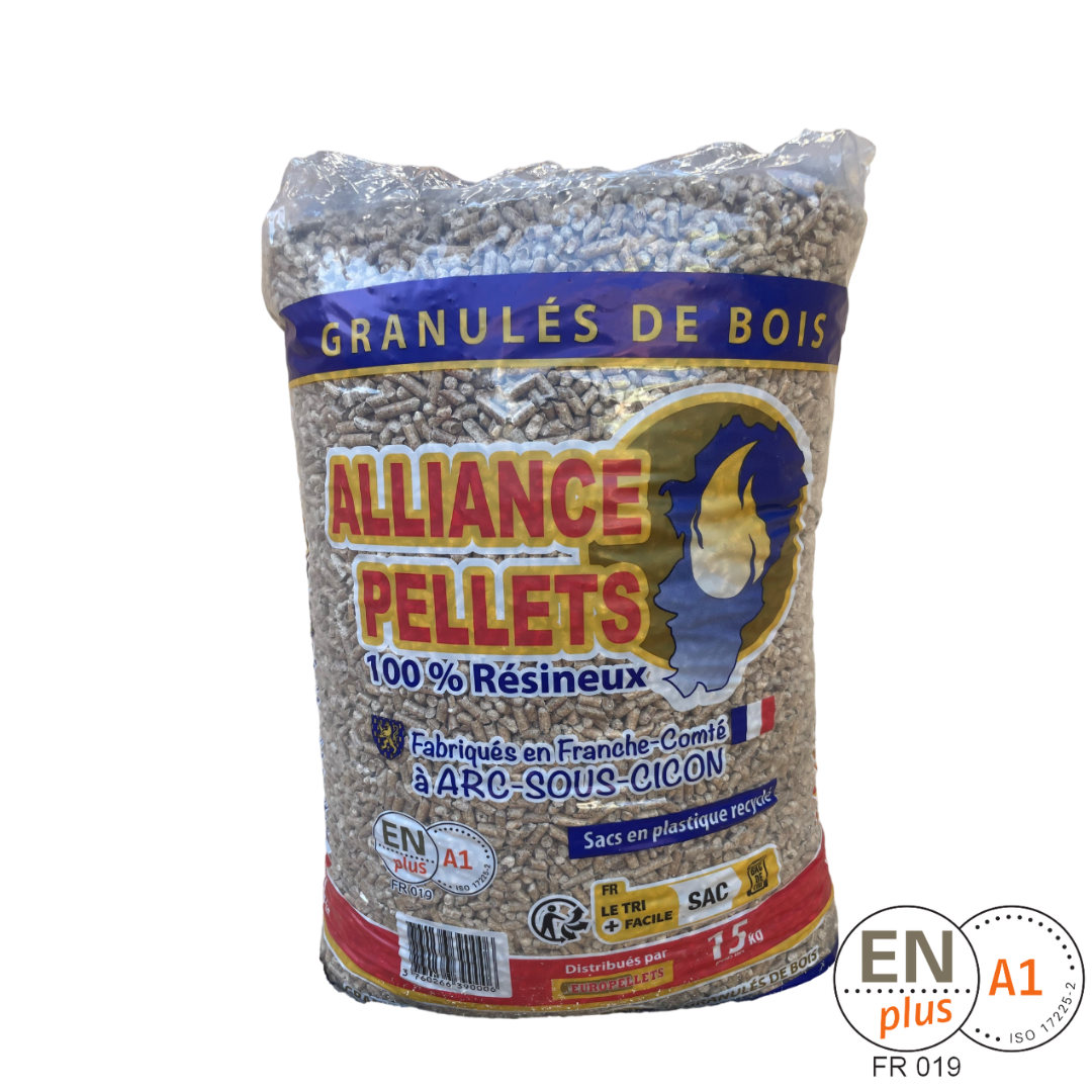 Palette de pellets ALLIANCE PELLETS
