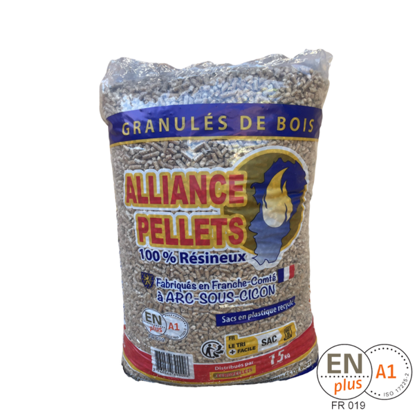 Palette de pellets ALLIANCE PELLETS