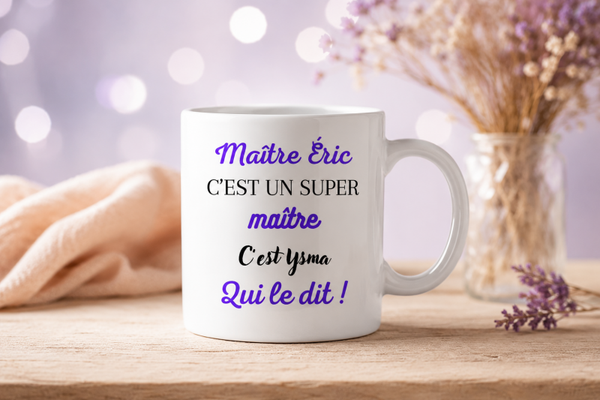 Mug pour les maîtres maîtresses nounous Aesh