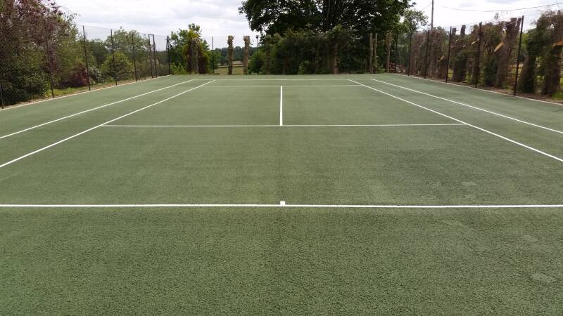 Tennis Court Cleaning & Moss Removal