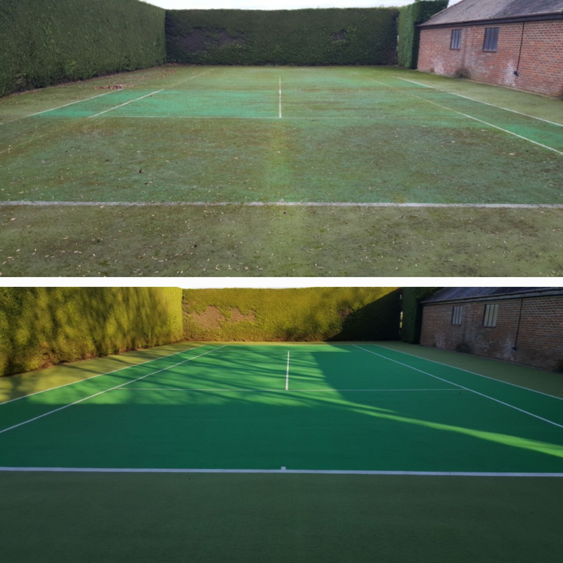Synthetic Carpet Tennis Court Installation, Cleaning & Renovation
