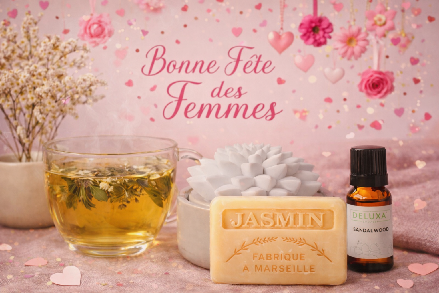 Coffret Cadeau Fête des Femmes – Rituel Bien-Être Naturel