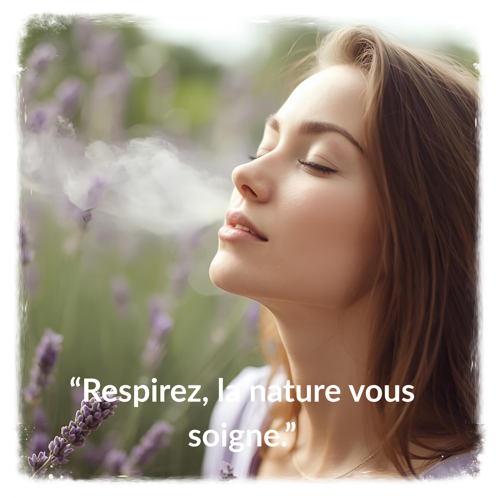 Thérapeute en naturopathie préparant des huiles essentielles naturelles pour aromathérapie et soins du bien-être holistique.