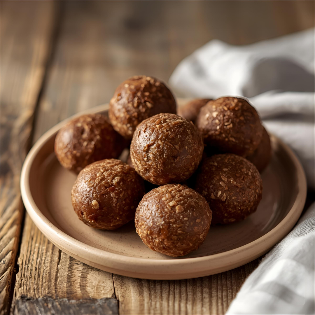 Bouchées énergie cacao : snack sain et gourmand