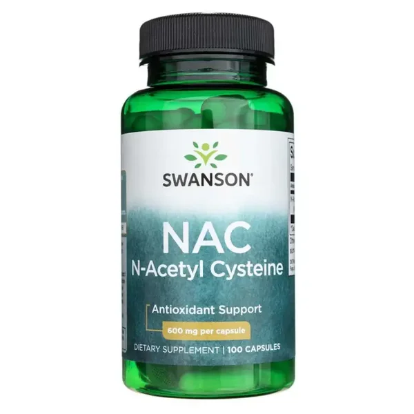 Swanson NAC (N-Acétyl-Cystéine) 600 mg – 100 capsules
