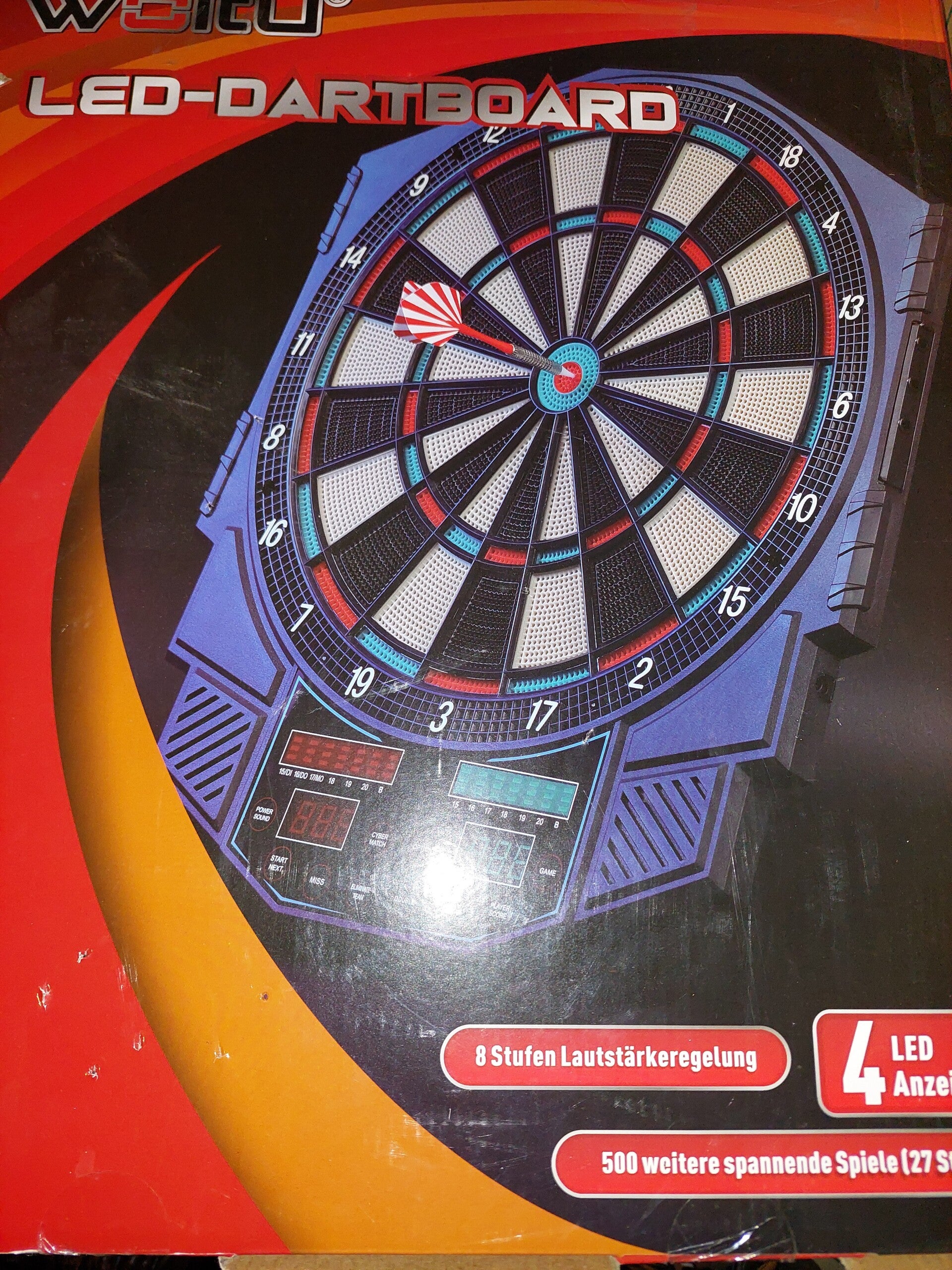 Dartscheibe elektronisch