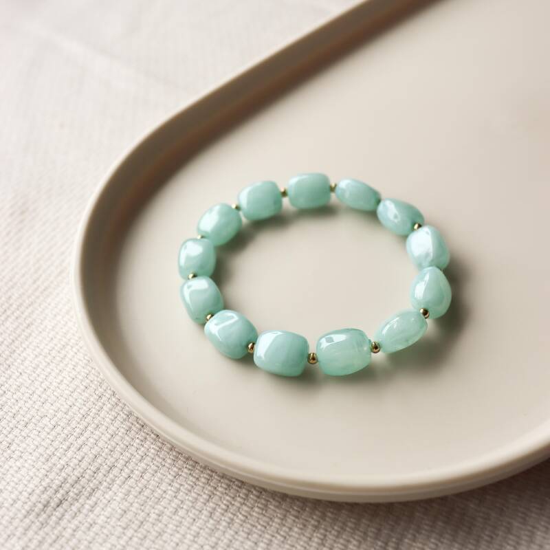 Armband Flora Licht groen