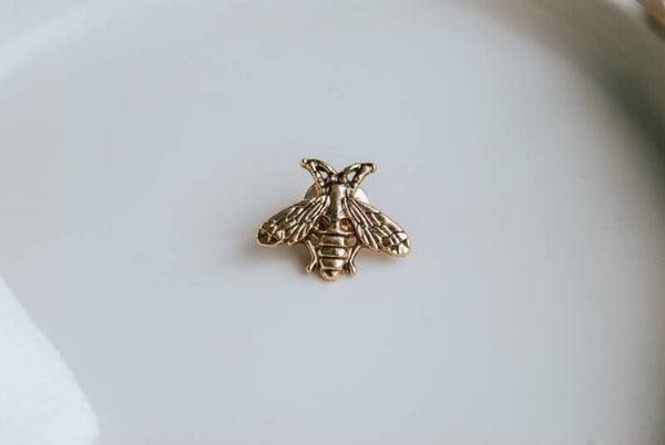 Broche bij