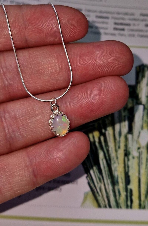Ethiopian Opal Necklace