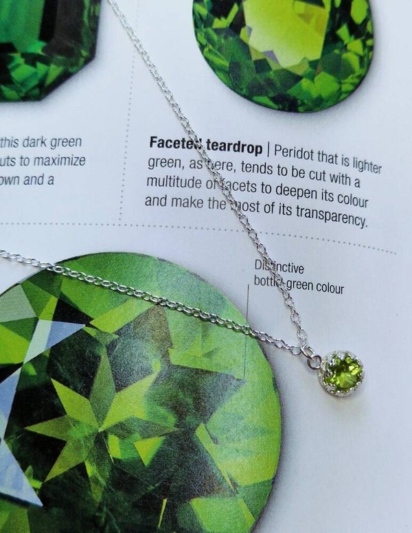 Peridot Gem Necklace