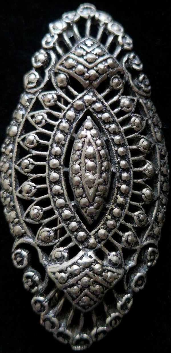 Vintage Kigu Filigree Brooch