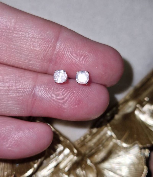 Rose Quartz Earrings