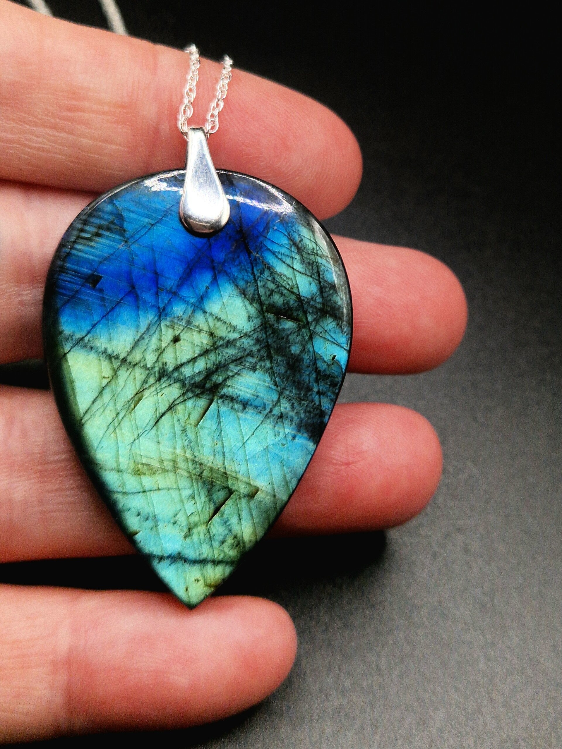 Spectrolite Labradorite Necklace