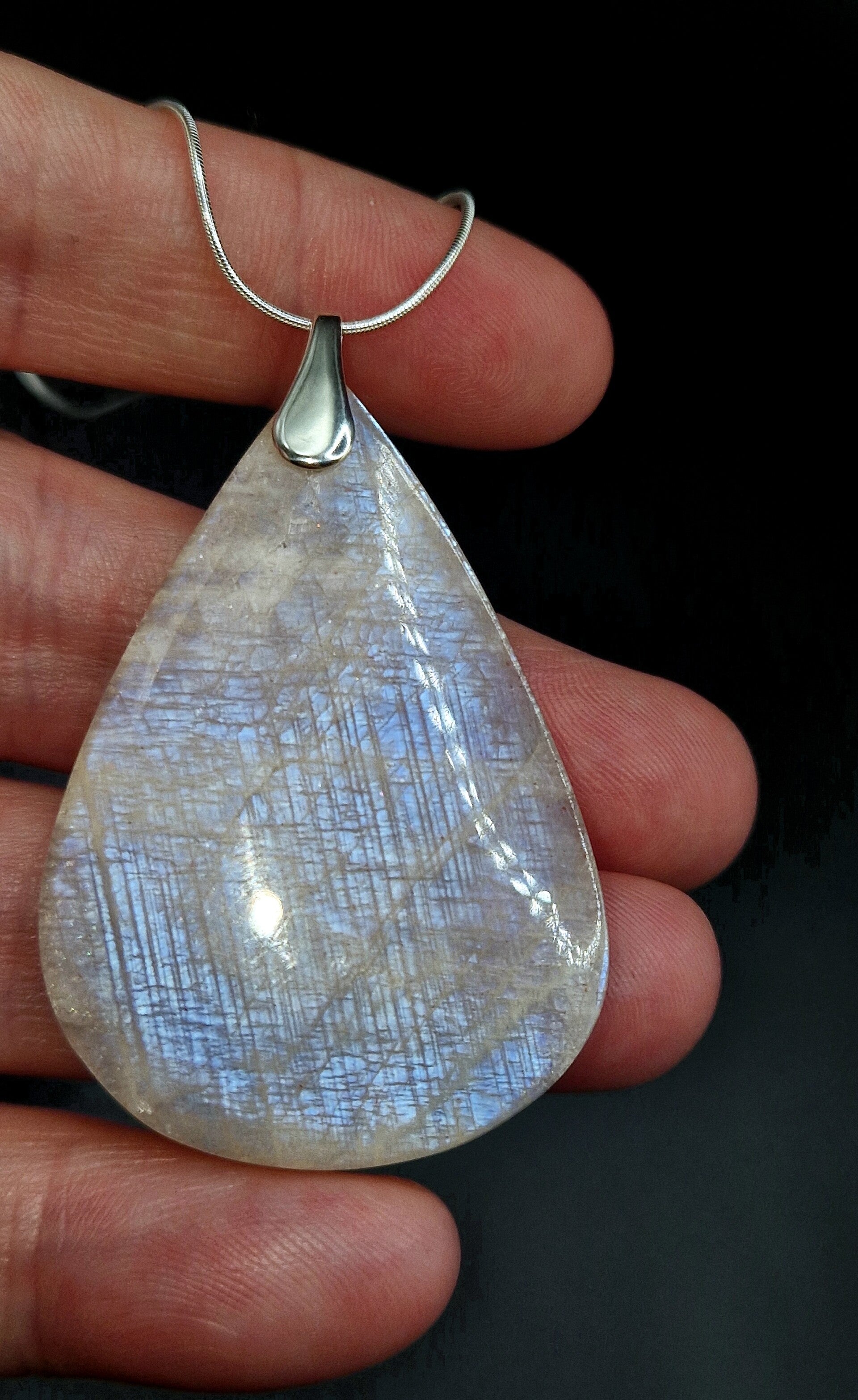 Belomorite Moonstone Necklace