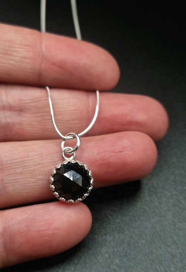 Black Spinel Necklace