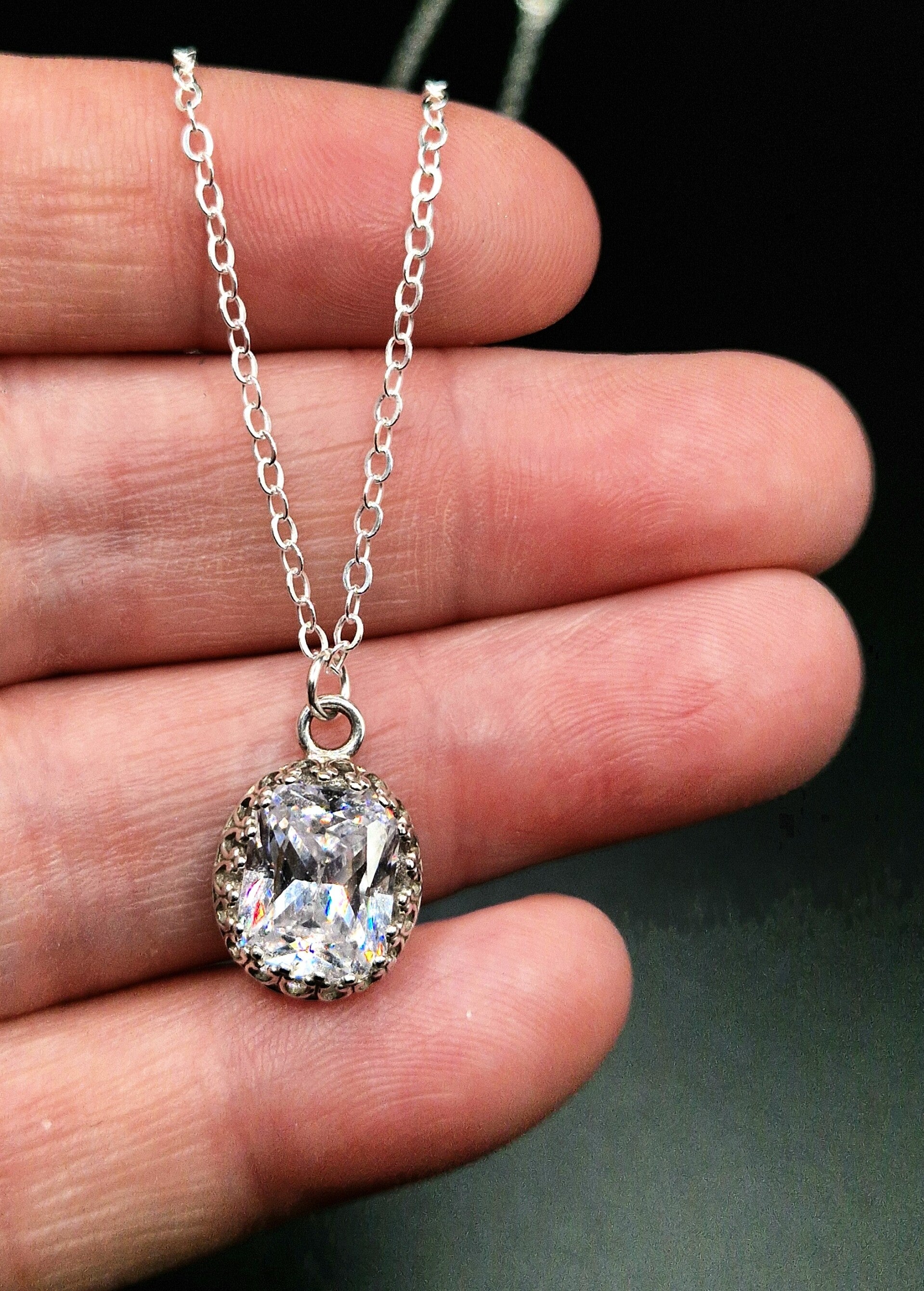 Cubic Zirconia Necklace