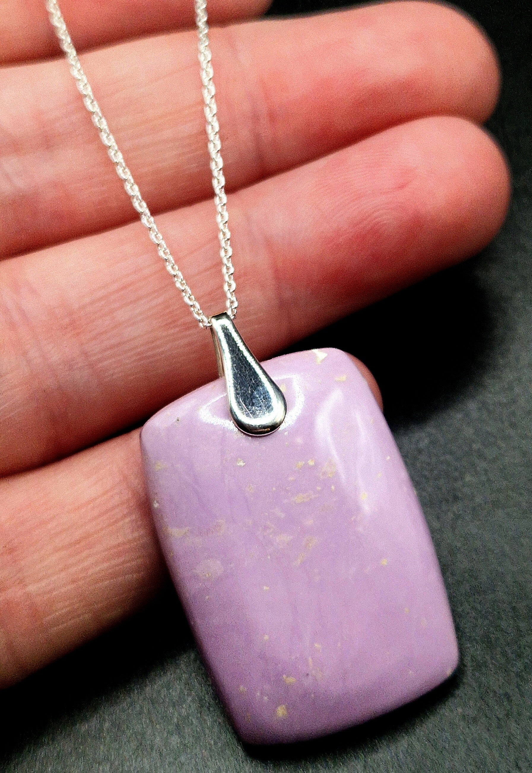 Phosphosiderite Necklace