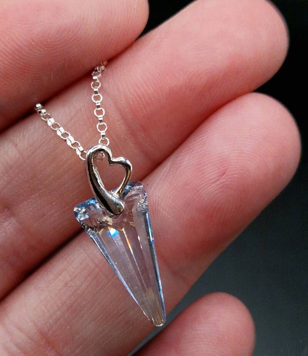 Crystal Spike Necklace