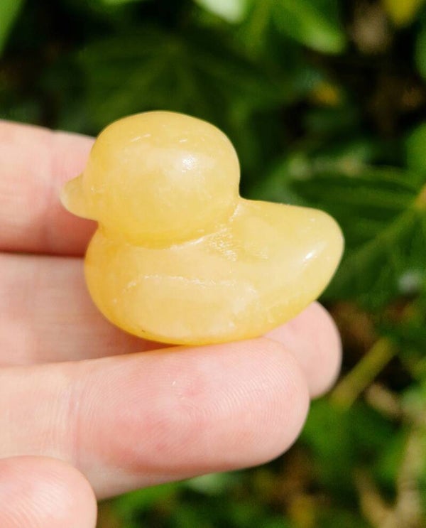 Yellow Calcite Duck