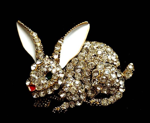 Bunny Rabbit Brooch