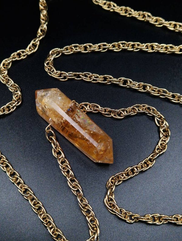 Citrine DT Necklace