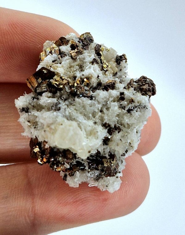 Pyrite Quartz Crystal