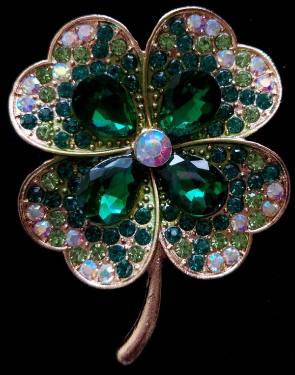 Clover Leaf Brooch