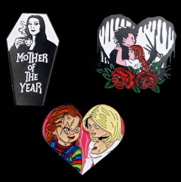 Trio Pin Brooches