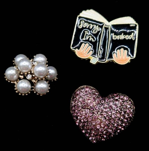 Trio Pin Brooches