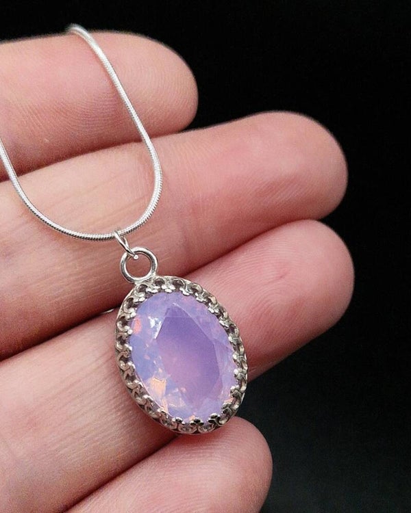 Lavender Quartz Necklace