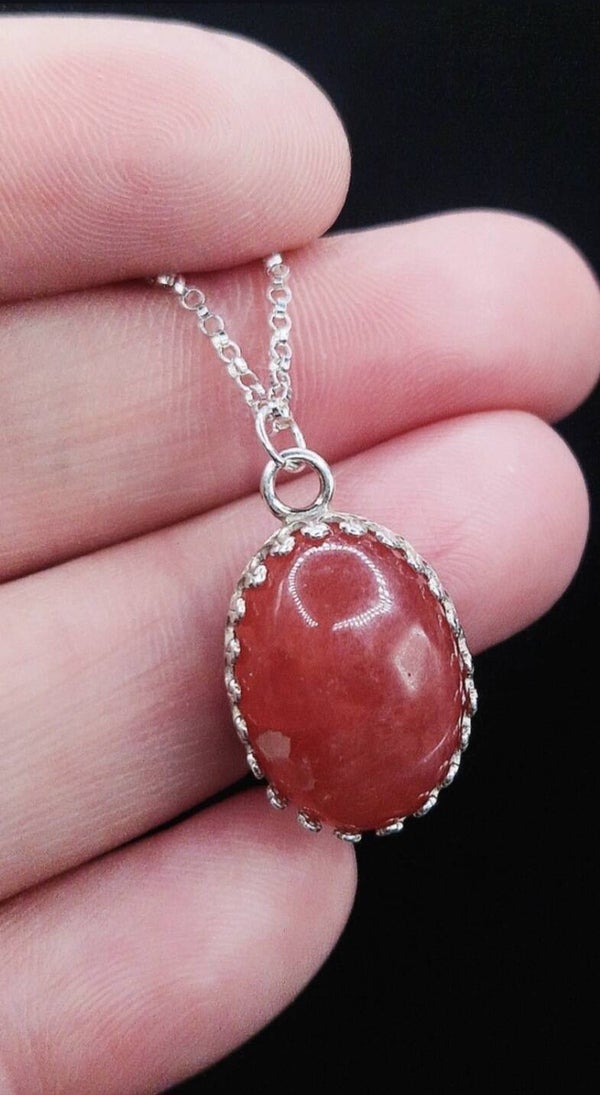 Rhodochrosite Necklace