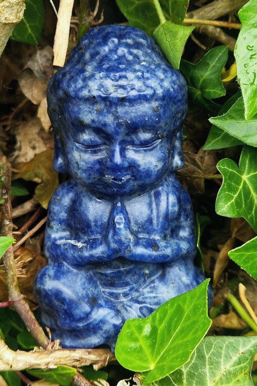 Sodalite Buddha