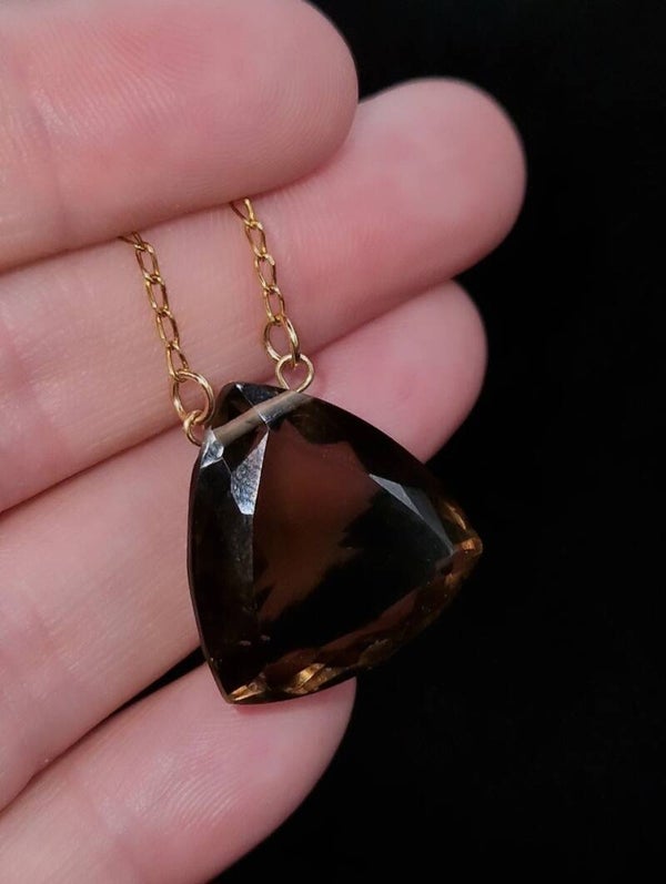 Smoky Quartz Necklace