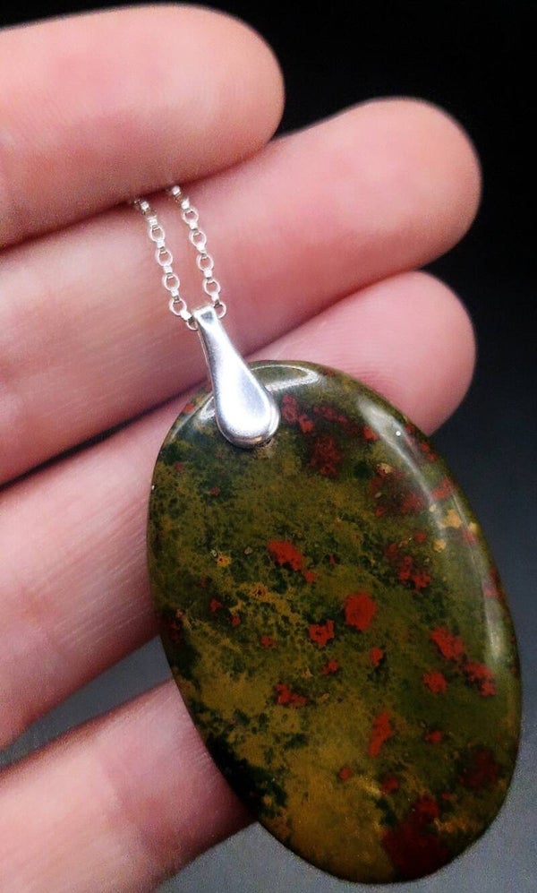 Bloodstone Necklace