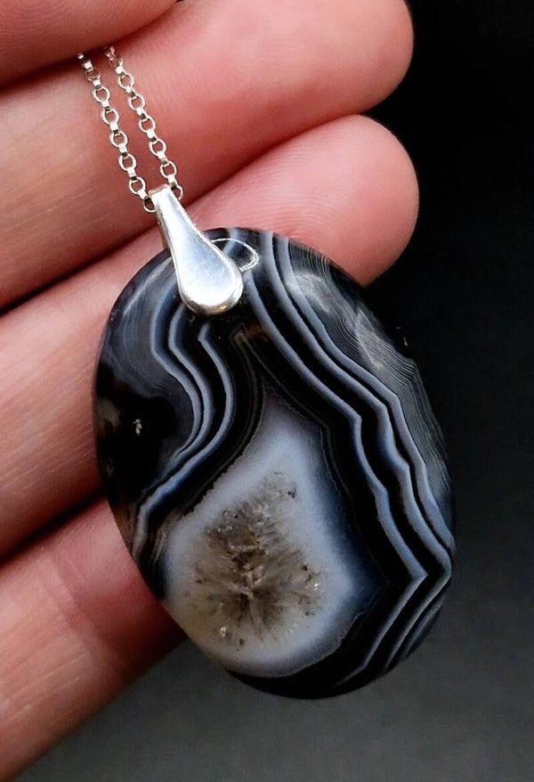 Banded Agate Necklace