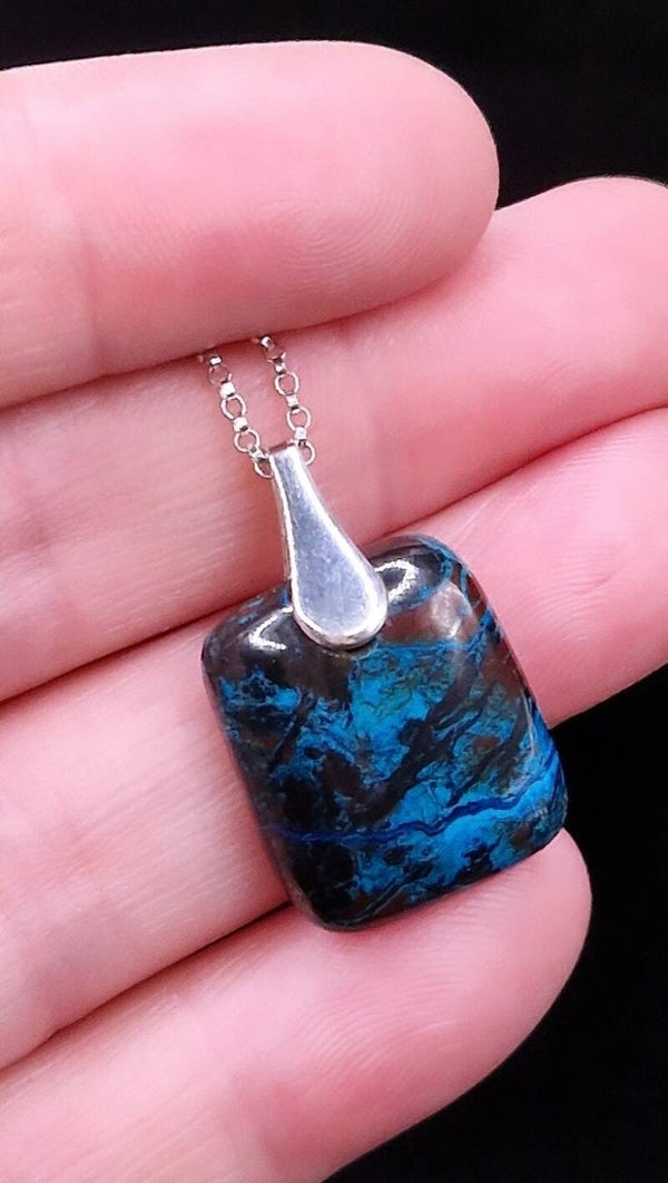 Shattuckite Necklace