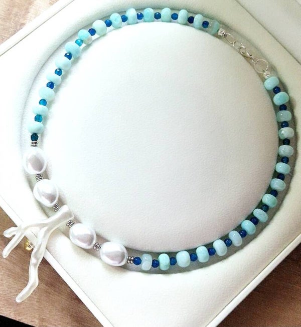 Coral Bead Necklace