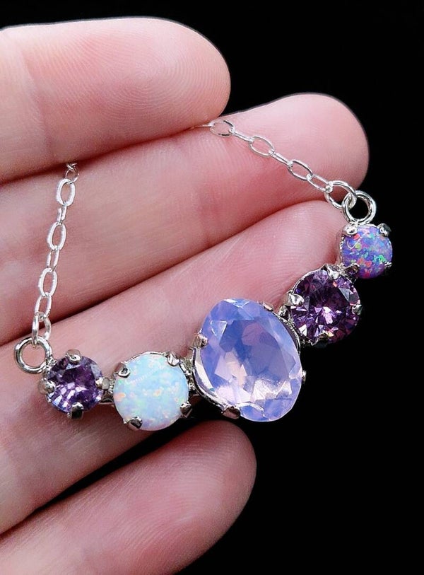 Unique Gemstone Necklace