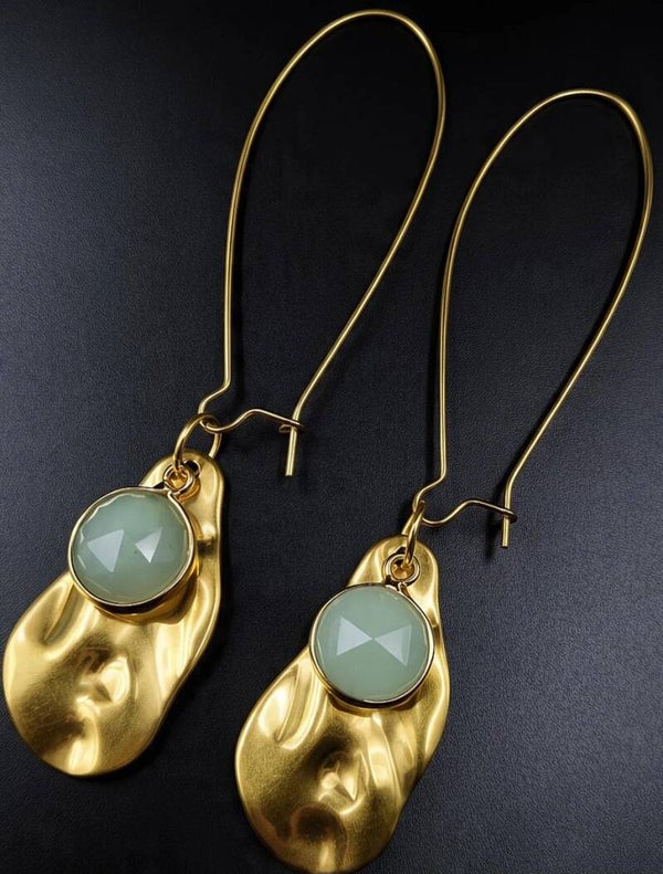 Gold Drop Earrings