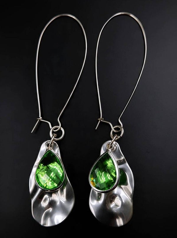 Silver Drop Earrings