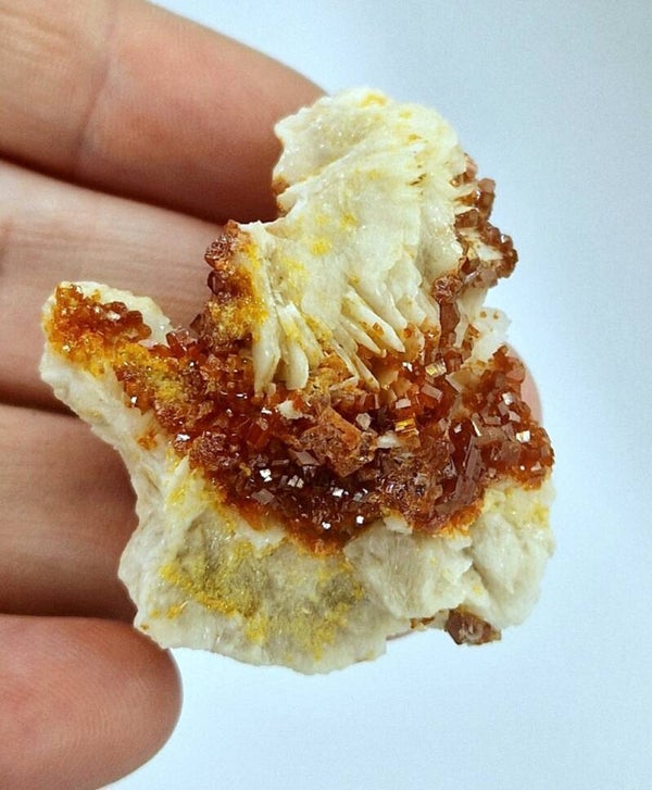 Vanadinite On Barite