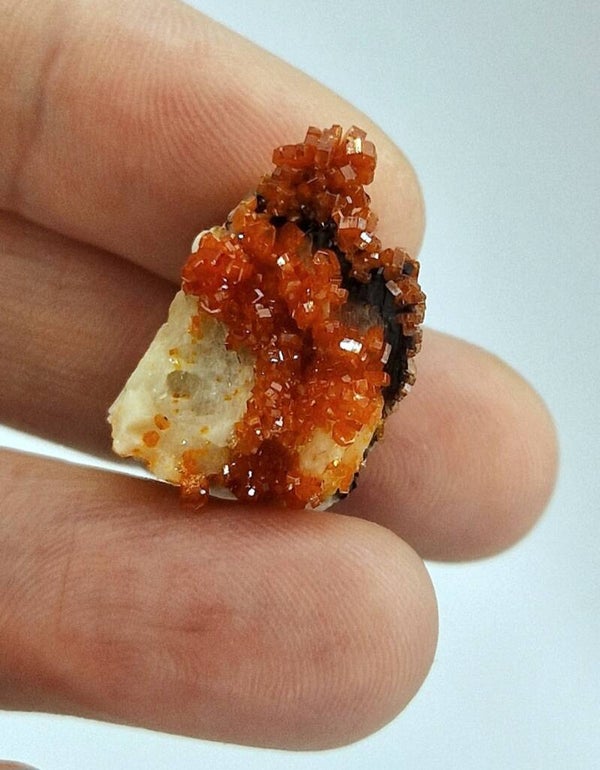 Vanadinite On Barite