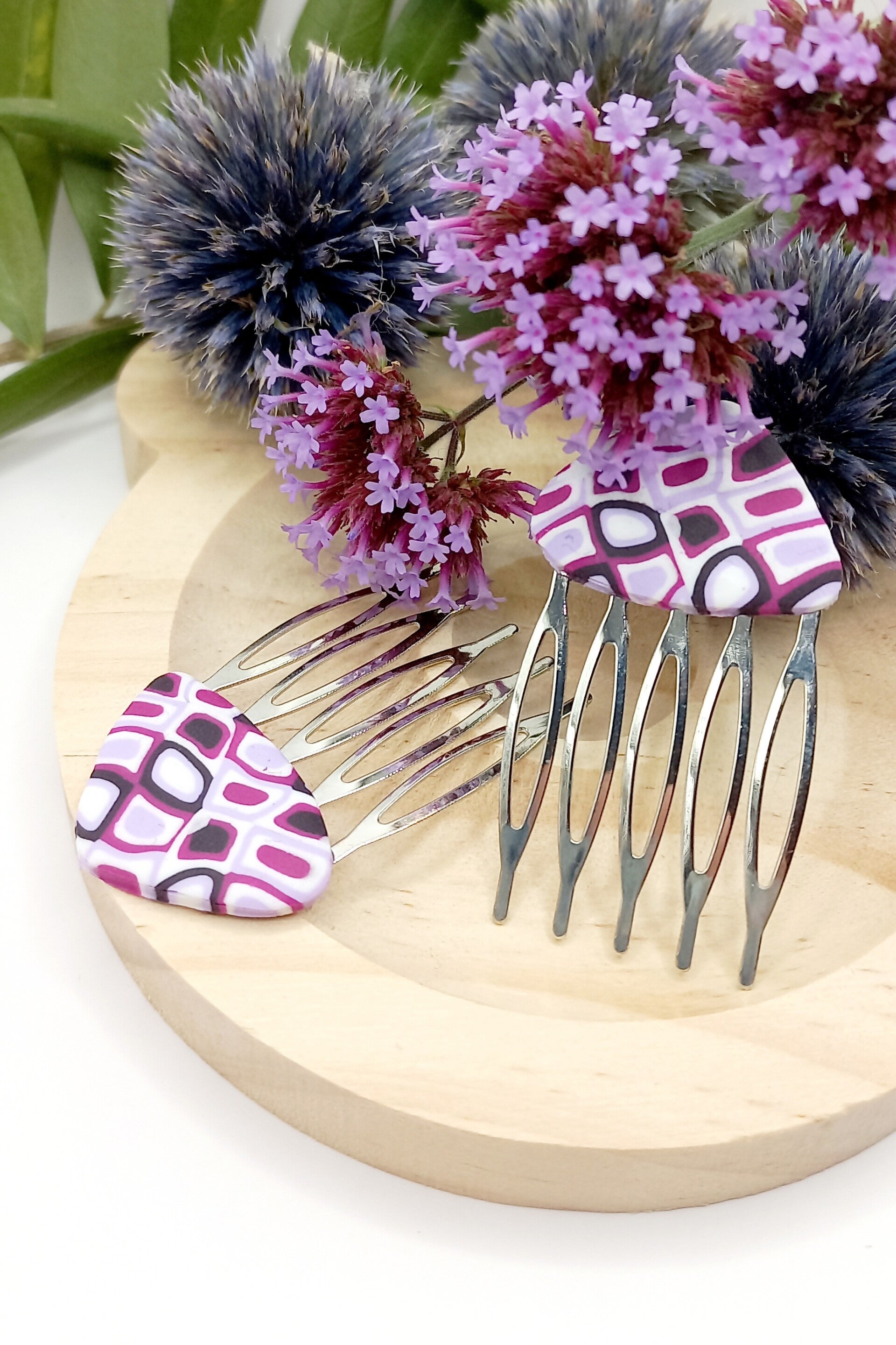 Peigne violet
