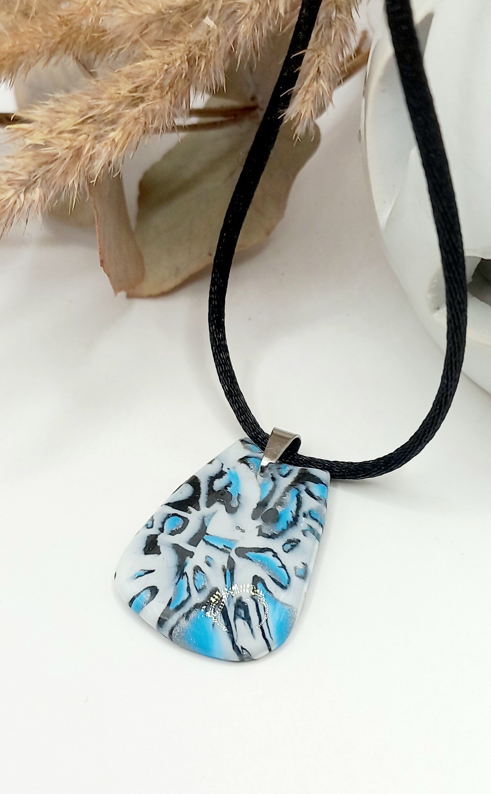 Collier Satin Léopard