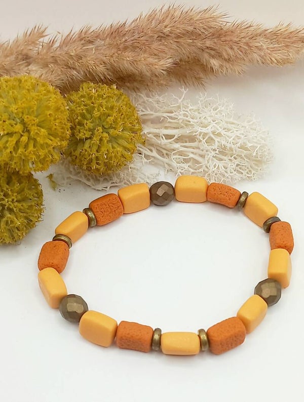 Bracelet terra cotta